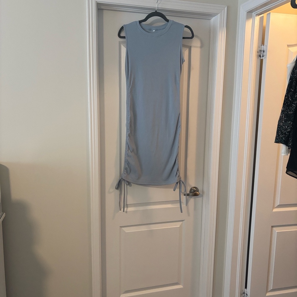 Amazon Women's Mini Dress - Light Gray